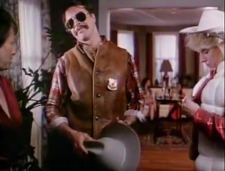 Bambi Woods, Robert Kerman, Ashley Welles in vintage sex scene